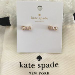 Kate Spade Pave Bow Goldtone. 💎